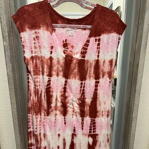UNIVERSAL THREAD sized small tie dye maxi dress